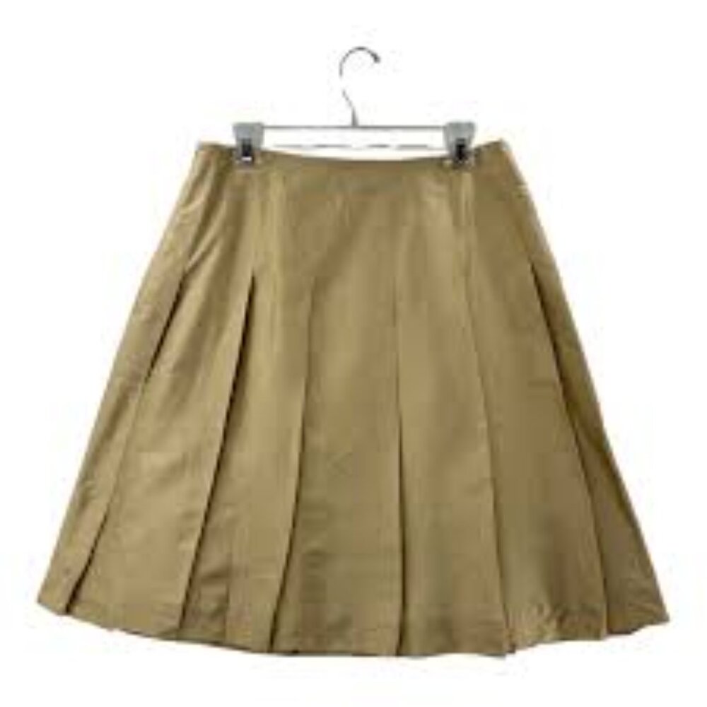 Banana Republic Tan A-Line Skirt